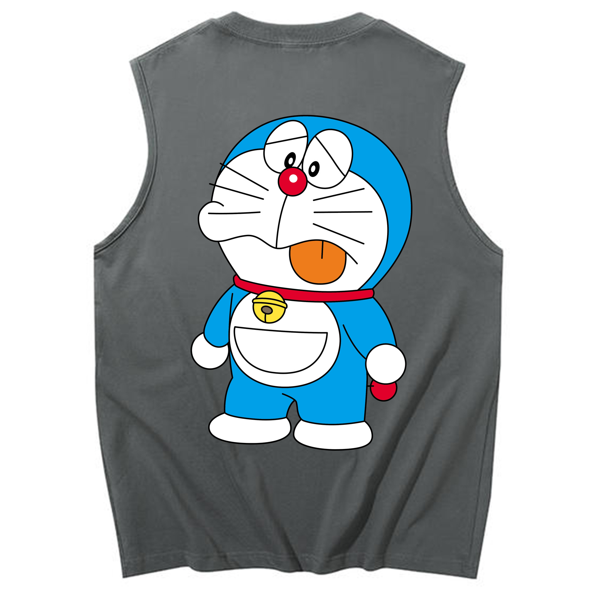 （画像用） ドラえもん Doraemon コットン100％タンクトップ（背面プリント）